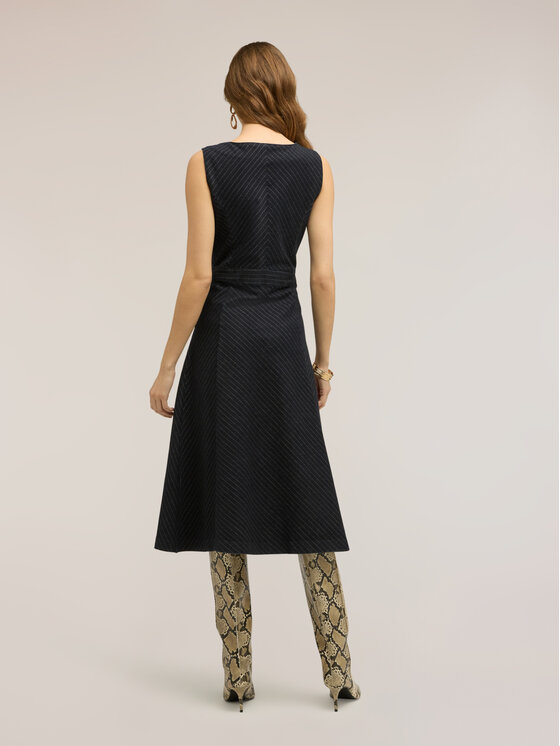 Motivi Motivi Vestito da giorno 7018Q003465N034 Blu Flared Fit