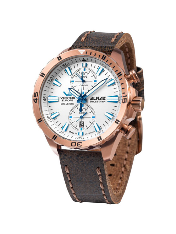 Vostok Europe Vostok Europe Zegarek 6S11-320B676 Brązowy