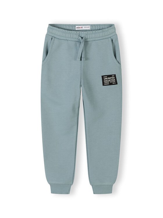 minoti minoti Komplet 2 par spodni dresowych i bluza 29FLEECE258 Niebieski Regular Fit