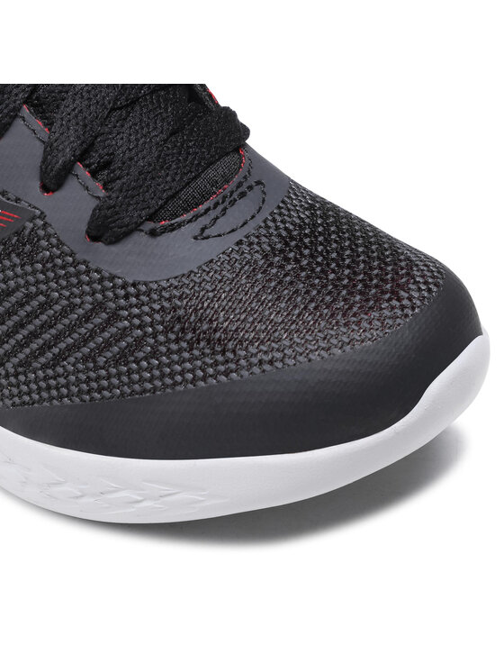 Skechers Skechers Sneakersy Haddox 97866L/BKRD Czarny