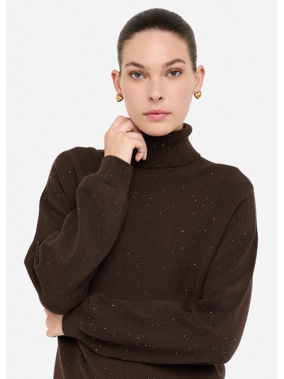 Liu Jo Liu Jo Maglione MF5234MA27RA4367 Marrone Regular Fit