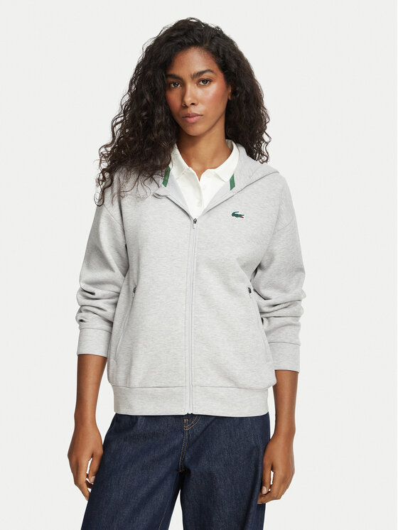 Lacoste Lacoste Світшот SF0167 Сірий Regular Fit