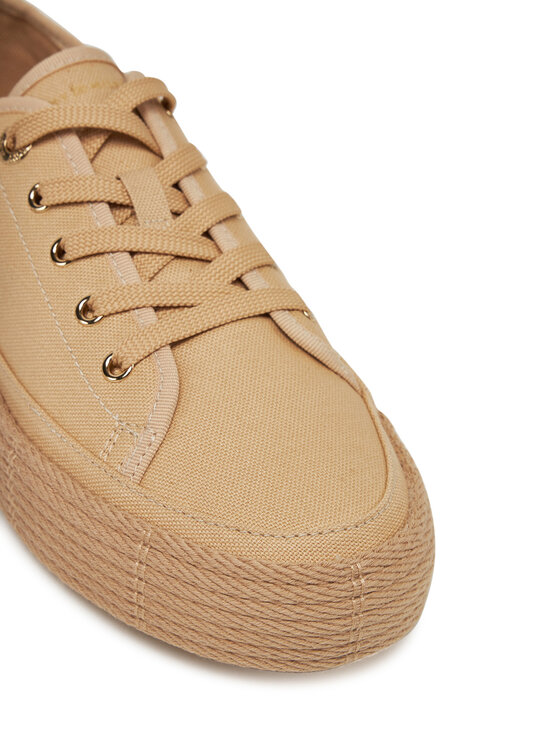 Tommy Hilfiger Tommy Hilfiger Espadrillid Vulc Espadrille Sneaker FW0FW08404 Beež