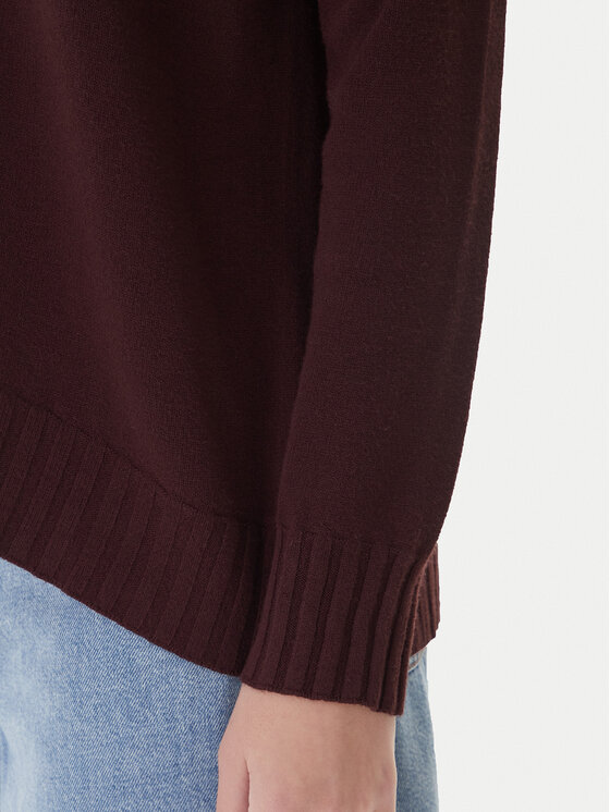 Kontatto Kontatto Pulover 3M0808C Bordo rdeča Relaxed Fit