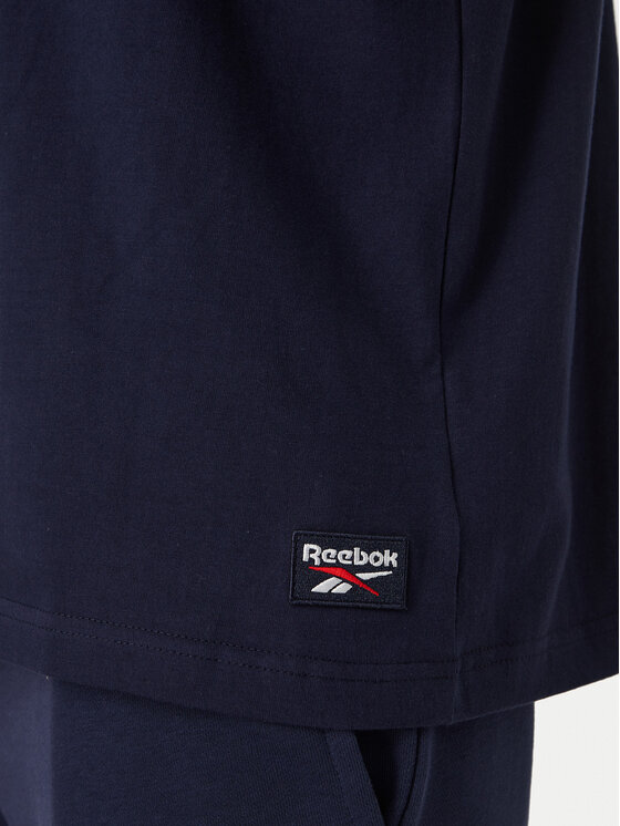 Reebok Reebok T-Shirt Nico RK25724CCM Σκούρο μπλε Regular Fit