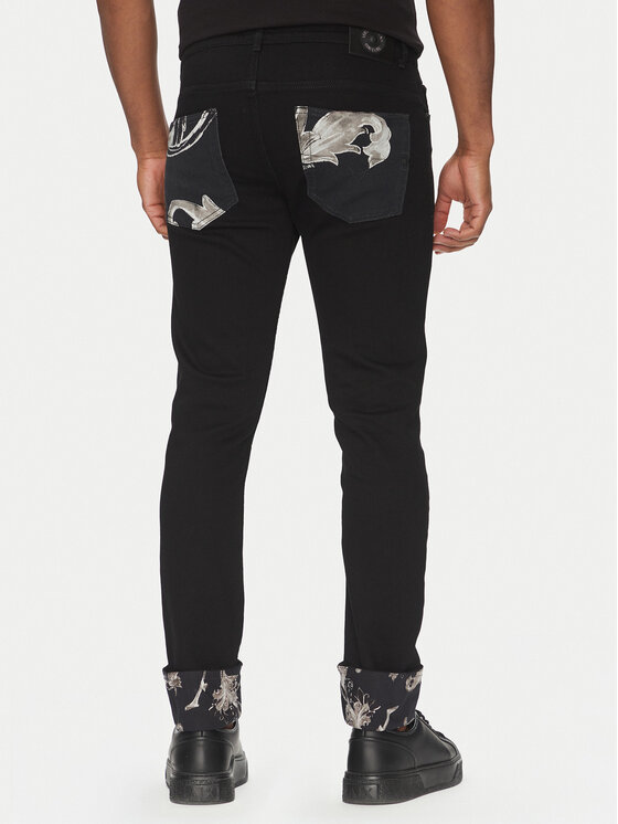 Versace Jeans Couture Versace Jeans Couture Traperice 78GAB5DC Crna Slim Fit