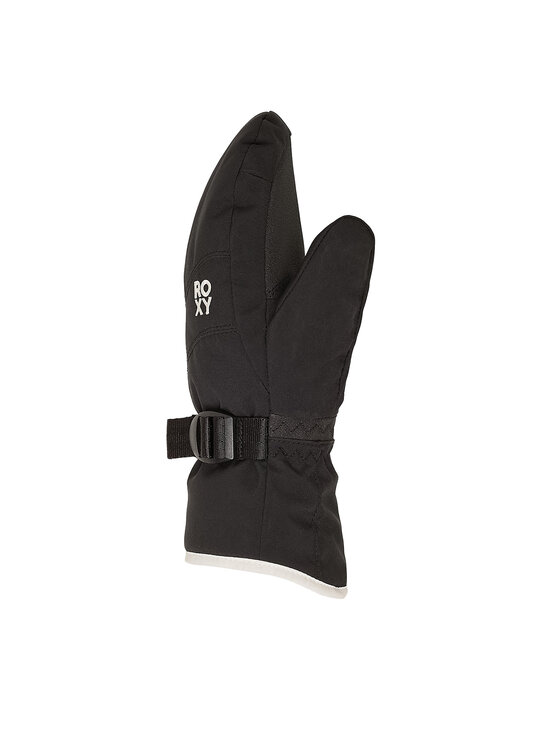 Roxy Roxy Snoubordové rukavice Jetty Solid Mitt ERGHN03050 Čierna