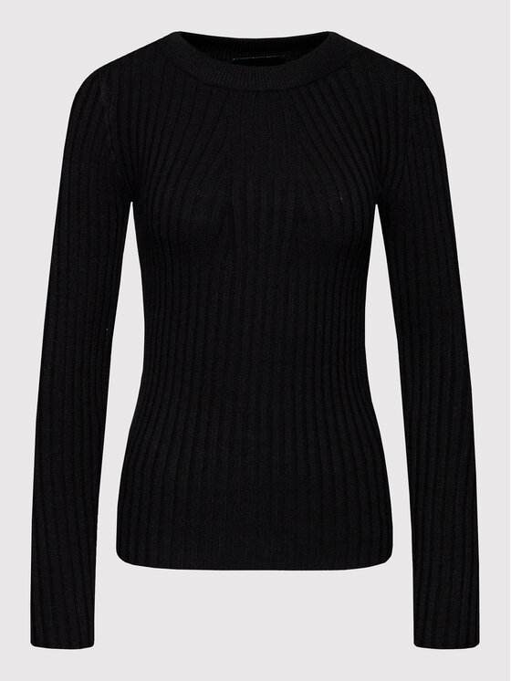 Pieces Pieces Džemper Crista 17115047 Crna Slim Fit