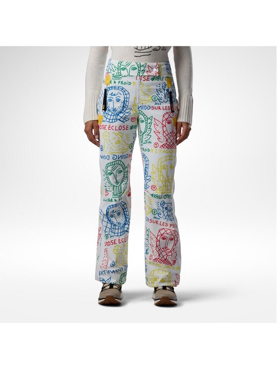 Rossignol Rossignol Spodnie narciarskie W Jcc Seasonal Ski Pant Kolorowy Slim Fit