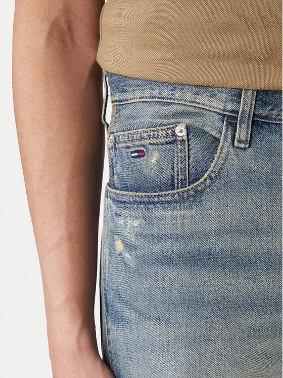 Tommy Jeans Tommy Jeans Džínové šortky Jaimie DM0DM22993 Modrá Relaxed Fit