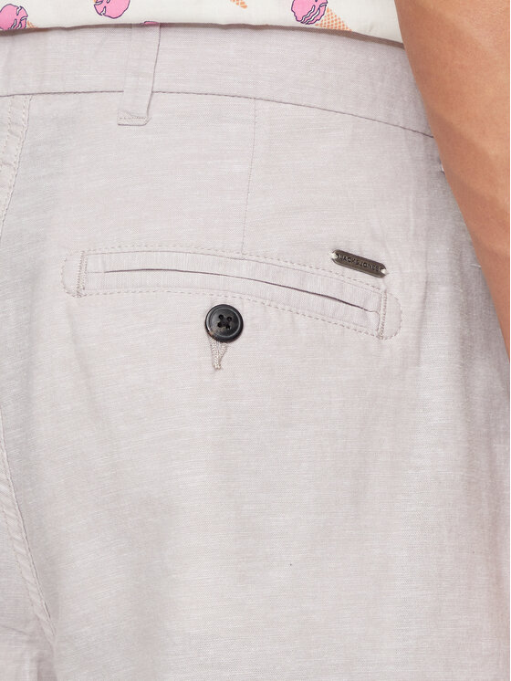 Jack & Jones Jack & Jones Szorty materiałowe Stace 12248627 Szary Tapered Fit