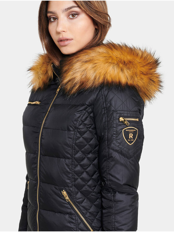 ROCKANDBLUE ROCKANDBLUE Zimní kabát CIARA Černá Slim Fit