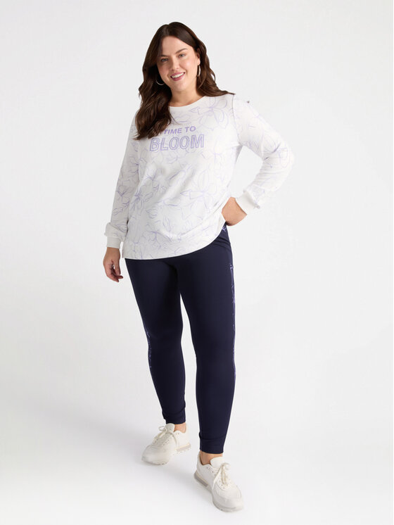 Fiorella Rubino Fiorella Rubino Felpa G877L008244N0S1 Bianco Regular Fit