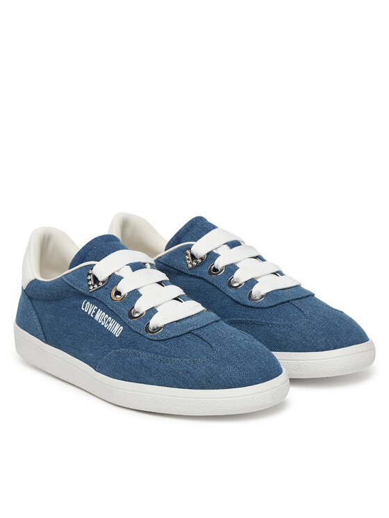 LOVE MOSCHINO LOVE MOSCHINO Sneakersy JA15142G1OJO5700 Modrá