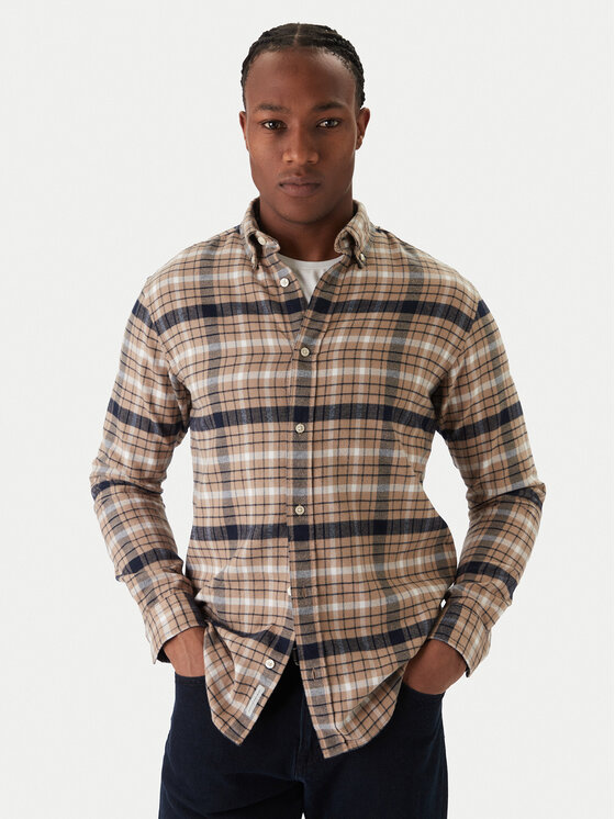 Jack & Jones Jack & Jones Set de cămăși﻿ Blubarkley 12294328 Bej Regular Fit