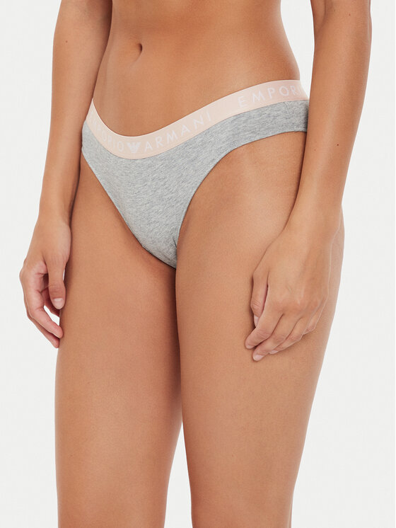 Emporio Armani Underwear 2 pāru klasisko biksīšu komplekts 163334 4F227 00948 Pelēks