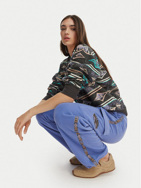 Billabong Billabong Teplákové kalhoty Winter Camp EBJFB03001 Modrá Loose Fit
