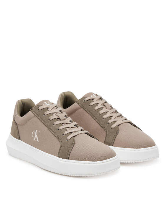 Calvin Klein Jeans Calvin Klein Jeans Αθλητικά Chunky Cupsole Mg Canvas YM0YM01219 Καφέ