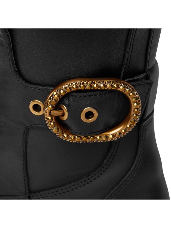 Kurt Geiger Kurt Geiger Kozačky 225-Mayfair Knee Chelsea Boot 655200109 Černá