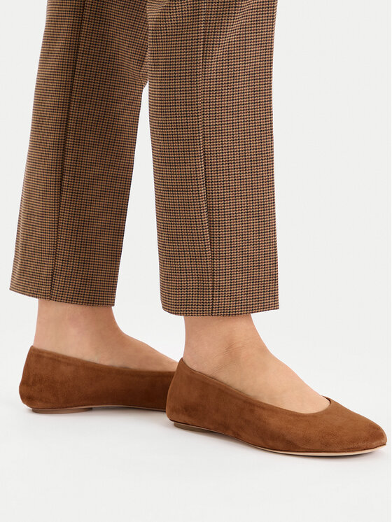 Weekend Max Mara Weekend Max Mara Ballerinas Todisuede 2525526074600 Braun