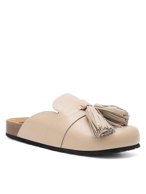 Simple Simple Šlepetės AWINION-23SS2149 Smėlio