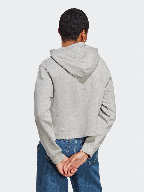 adidas adidas Μπλούζα Essentials 3-Stripes IC9910 Γκρι Regular Fit