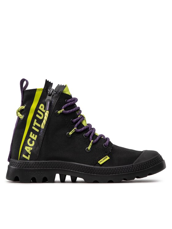 Palladium Palladium Trapery Pampa Lite Lace It 78353-099-M Czarny