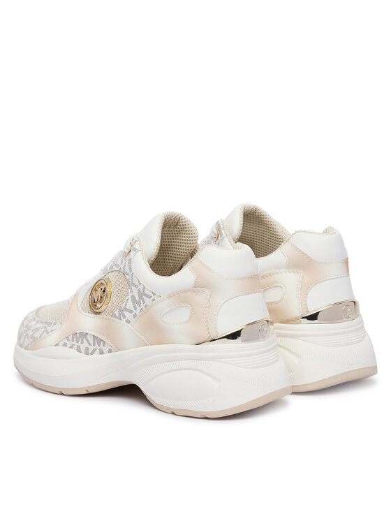MICHAEL Michael Kors MICHAEL Michael Kors Sneakersy Zuma MK02656257 Krémová