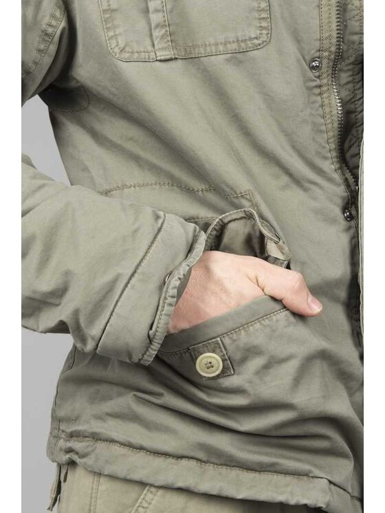Brandit Brandit Kurtka outdoor 9390.1.5XL Zielony Regular Fit