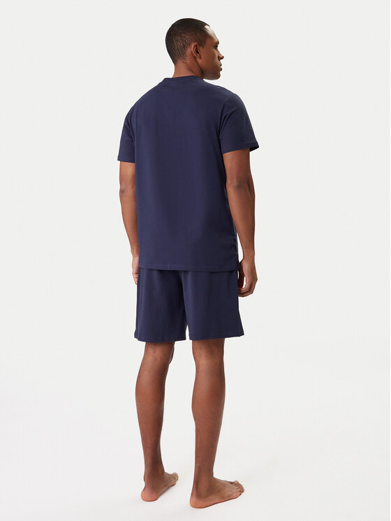 KARL LAGERFELD KARL LAGERFELD Pižama B1M45005 Mornarsko modra Regular Fit