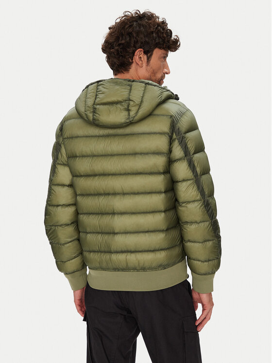 C.P. Company C.P. Company Kurtka puchowa 19CMOW002A110416A Zielony Regular Fit