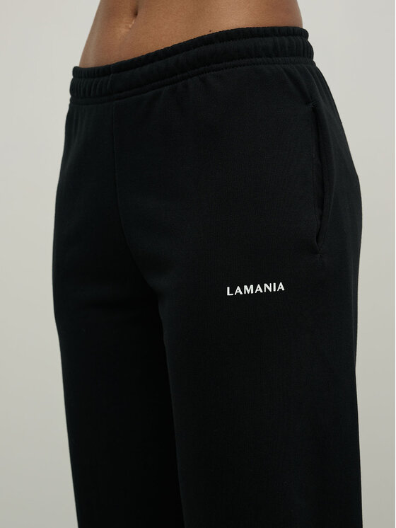 La Mania La Mania Spodnie dresowe SEASON Czarny Active Fit