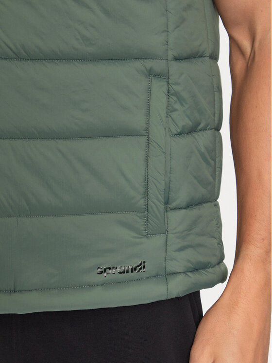 Sprandi Sprandi Weste SP3-KAM011 Grün Regular Fit