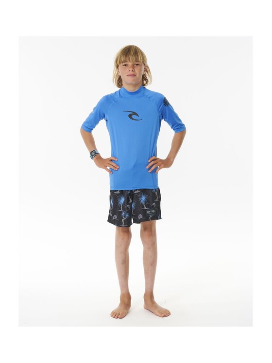 Rip Curl Rip Curl Koszulka do pływania Brand Wave Upf S/S-Boy Niebieski