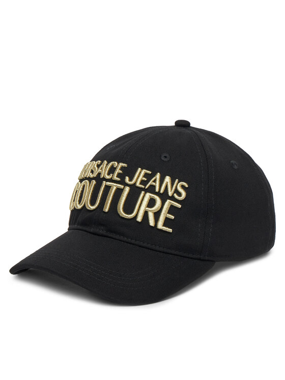 Versace Jeans Couture Versace Jeans Couture Czapka z daszkiem 78VAZK32 Czarny