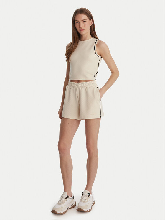 Guess Guess Топ V6GP17 K3215 Écru Regular Fit