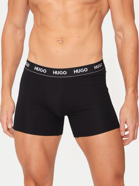 HUGO Hugo Set od 3 para bokserica 50517886 Crna