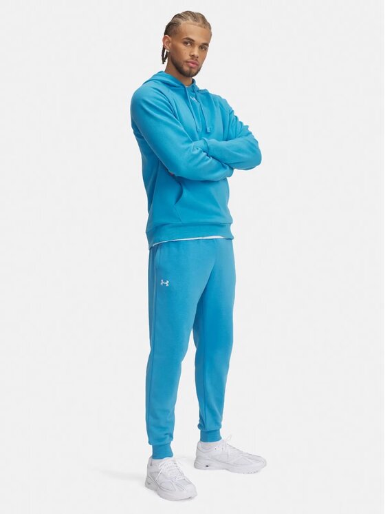 Under Armour Under Armour Spodnie dresowe 1379774-452 Niebieski Regular Fit