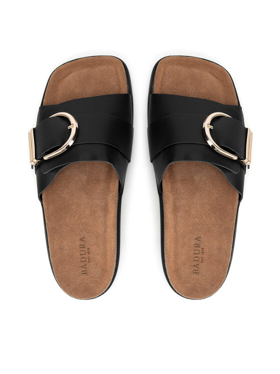 Badura Badura Papucs CSS5098-01 Fekete