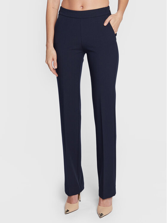 Pantaloni di tessuto 1BGB32 9653Z Blu scuro