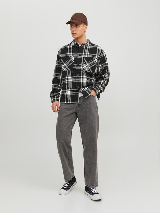 Jack&Jones Jack&Jones Džínsy 12237645 Sivá Loose Fit