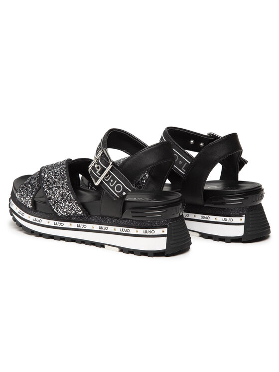 Sandali Maxi Wonder Sandal 11 BA1081 TX179 Nero