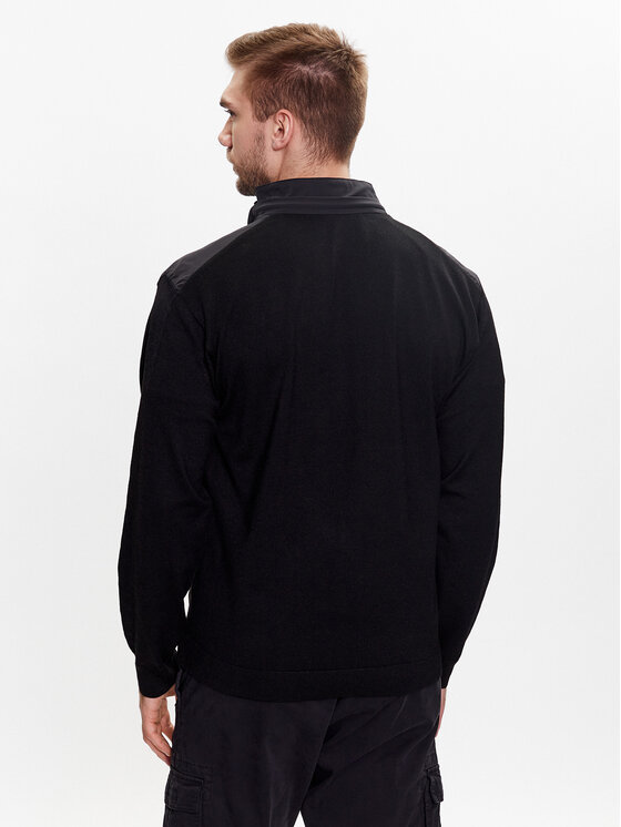 Giacca di transizione 50492609 Nero Relaxed Fit