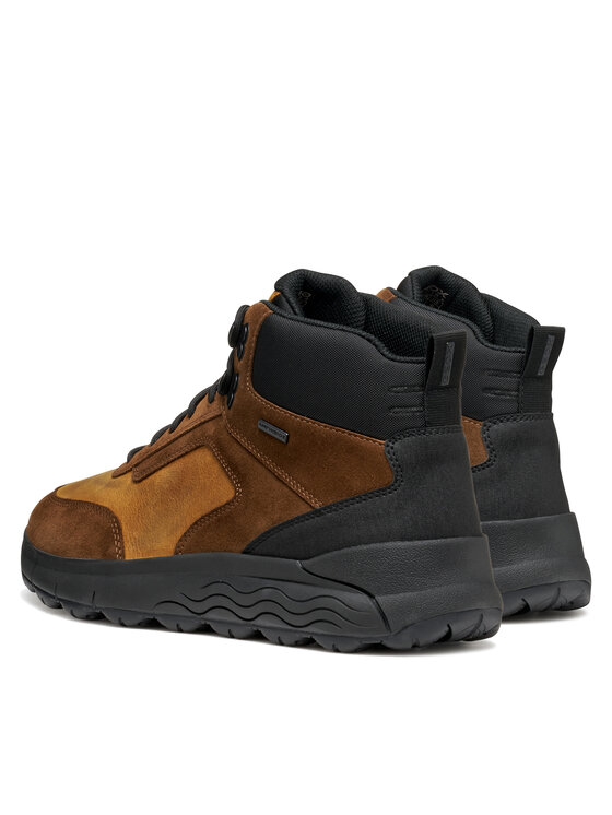 Geox Geox Šnurovacia obuv U Spherica 4X4 B Abx U46FDB 02245 C0034 Hnedá