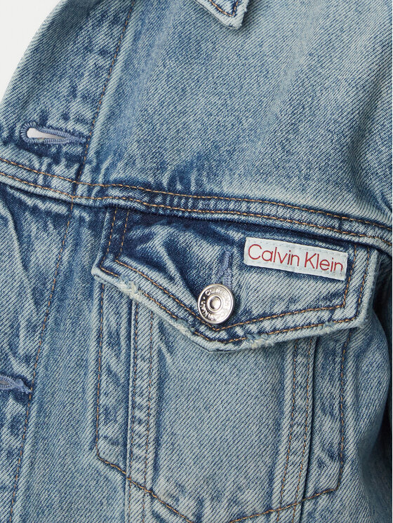 Calvin Klein Jeans Calvin Klein Jeans Farmer kabát Classic LV04RF957G Kék Regular Fit