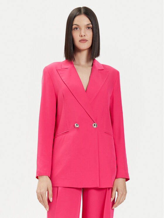 Maryley Maryley Піджак 24EB112/04FU Рожевий Regular Fit