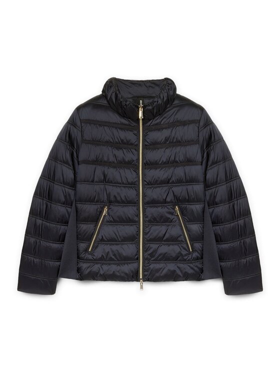 Fiorella Rubino Fiorella Rubino Giubbotto piumino F389T001278N034 Blu A-Line Fit