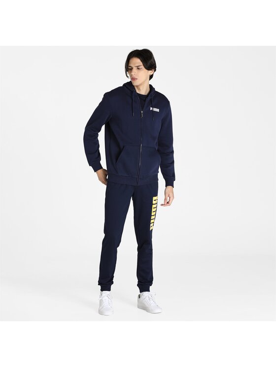 Puma Puma Bluza 847242 Granatowy Regular Fit