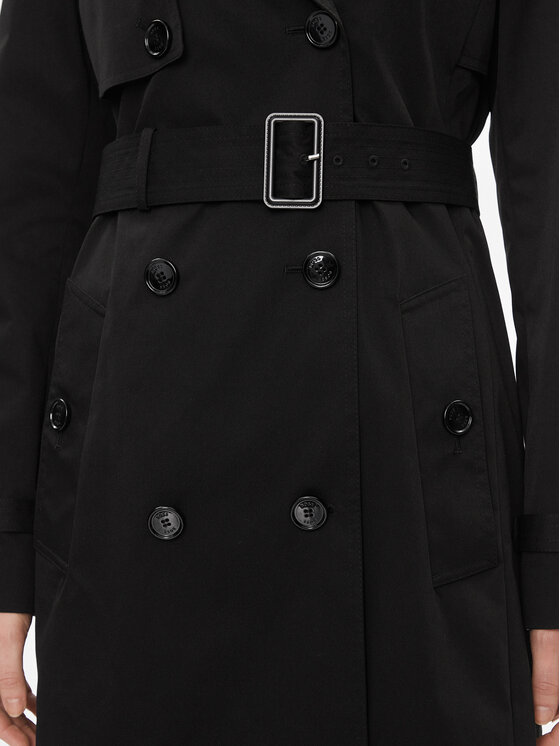 BOSS Boss Тренч Conry 50489115 Чорний Regular Fit