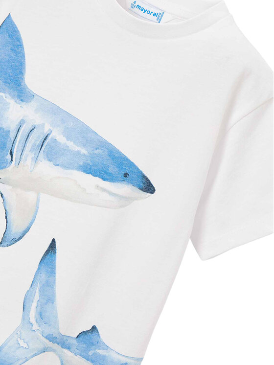 Mayoral Mayoral T-shirt 3080 Bijela Regular Fit